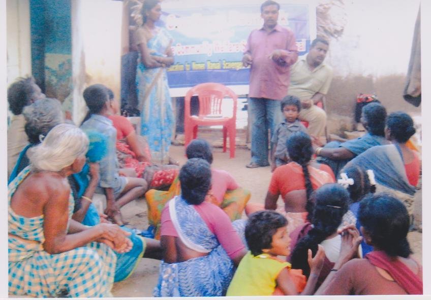 Literacy & health course for 40 untouchable women