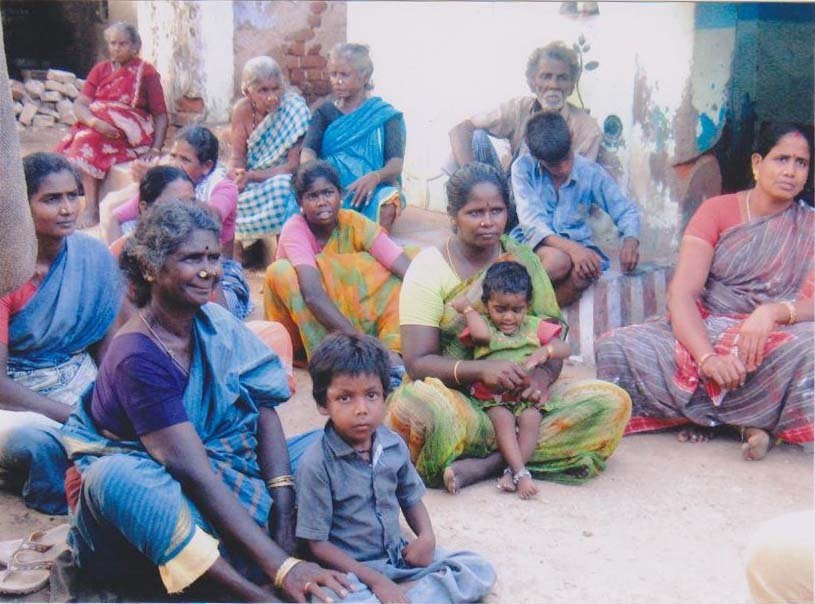 Literacy & health course for 40 untouchable women