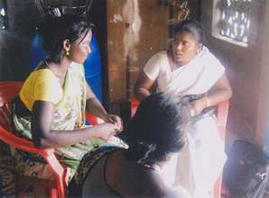 Literacy & health course for 40 untouchable women