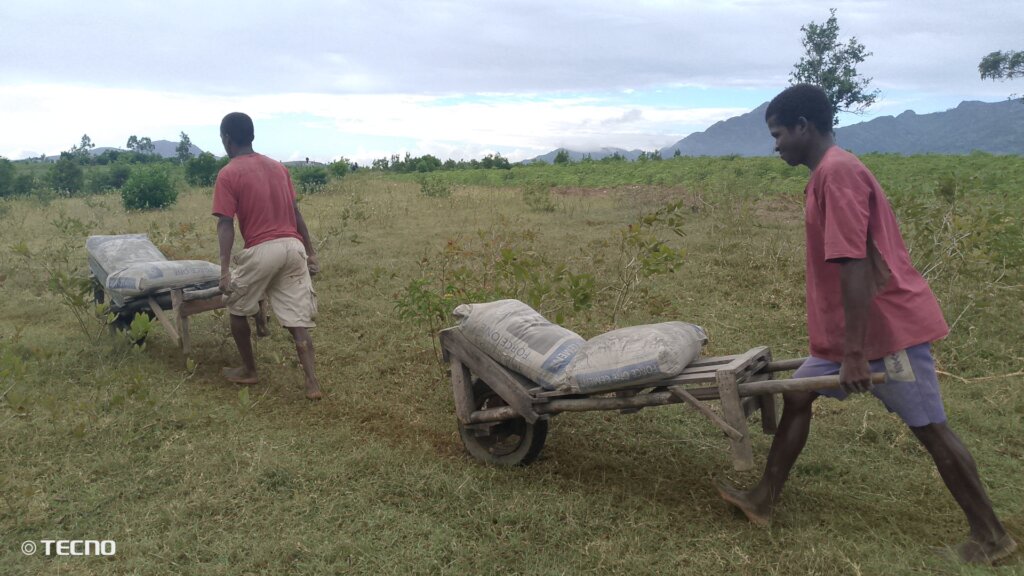 Transporting Bags of Cement