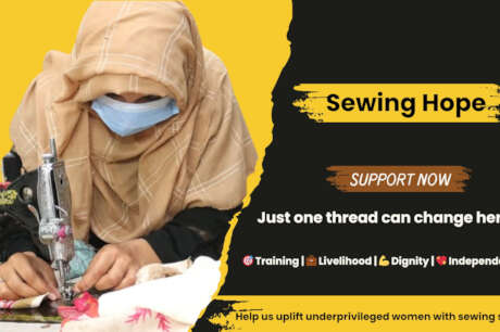 Sewing Hope: Empower Women in Pakistan