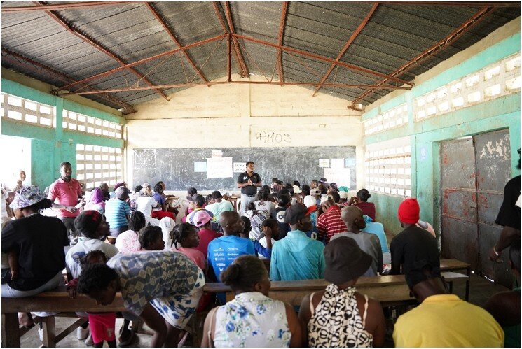 Mobile clinic conducted in Belladere