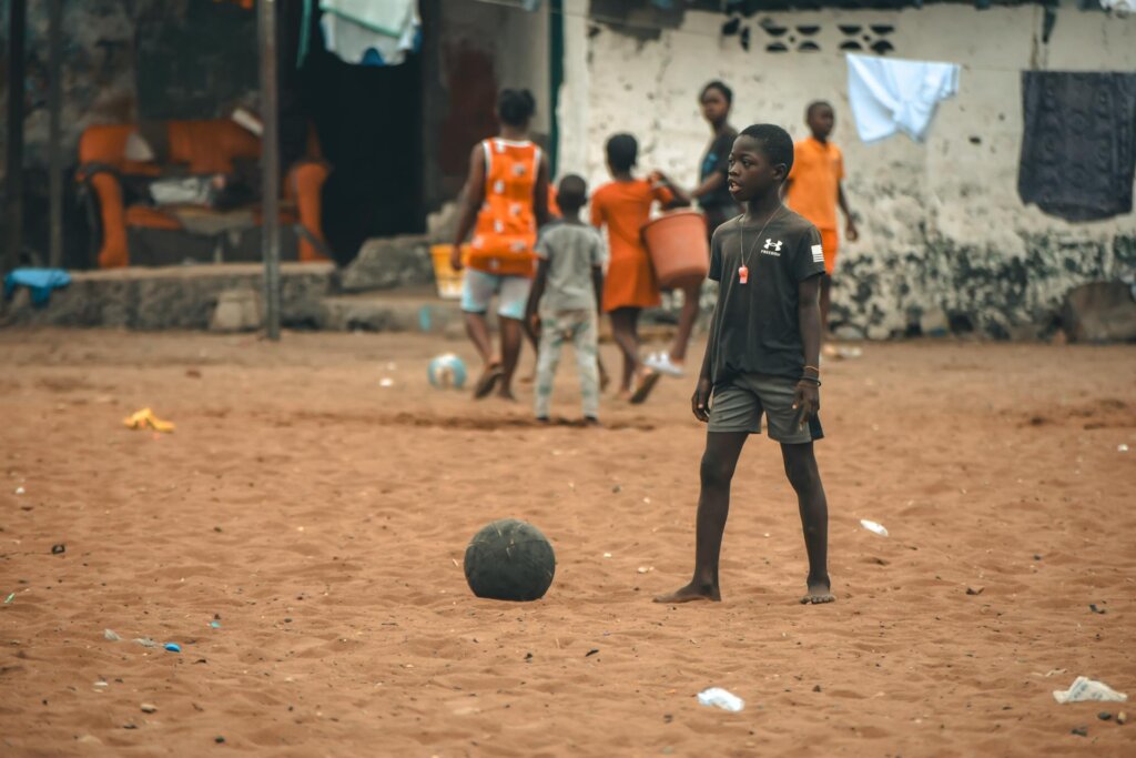 Help Nigerian Children in Slums Play Football