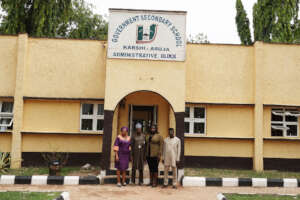 Our Staff with school official