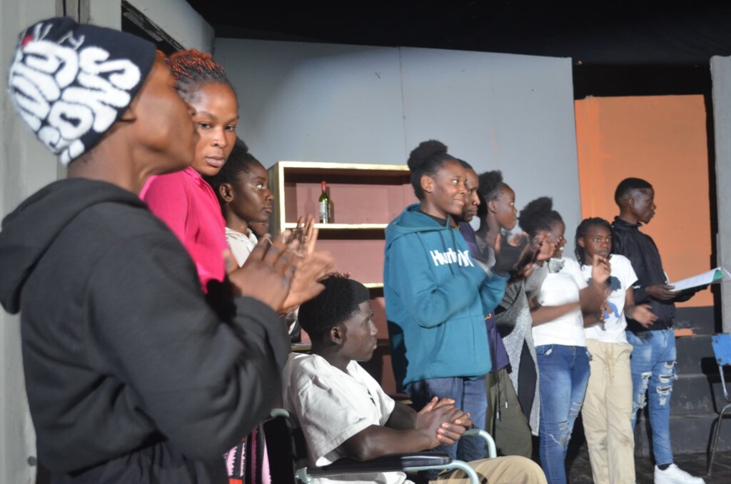 House of War: House of Glass players at rehearsal