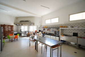 Kitchen of the orphanage