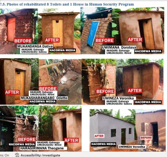 Renovating toilets