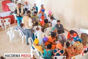 Education session on nutrition