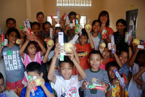 Vulnerable Children Learning to Brush their Teeth