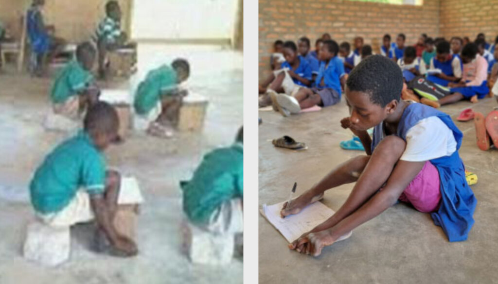 Gift Classroom Desks to 5,000 Poor Schoolchildren