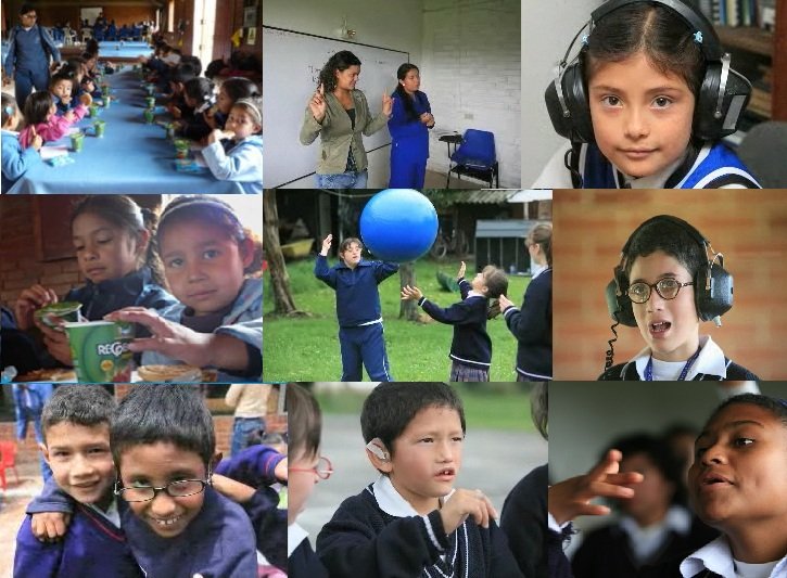 PROVIDE EDUCATION TO 200 POOR DEAF COLOMBIAN KIDS