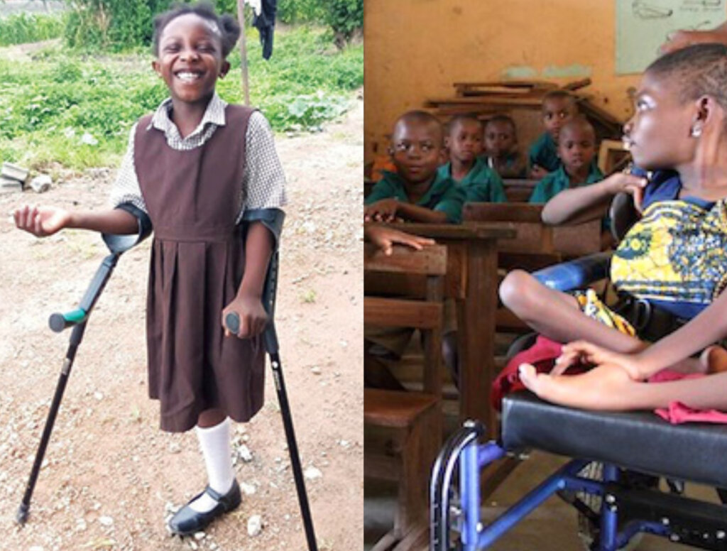 Provide 200 Walking Aids to Disabled Students