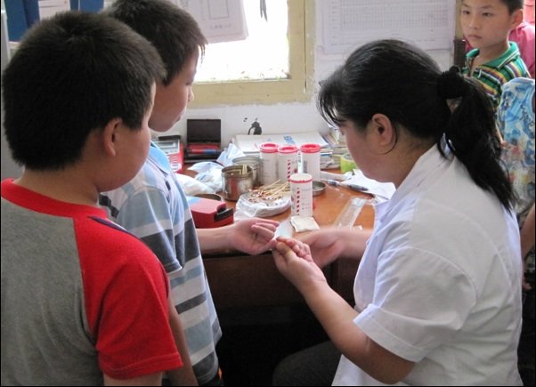 Improve Education by Improving Basic Health, China