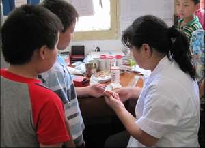Improve Education by Improving Basic Health, China