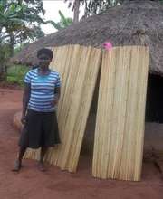 Rose Standing by Finished Mats