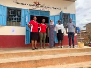 WGEP team members in Tharaka-Nithi county, Kenya