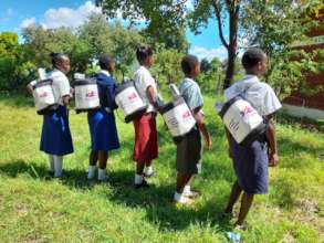 WGEP scholars in Tharaka-Nithi county, Kenya