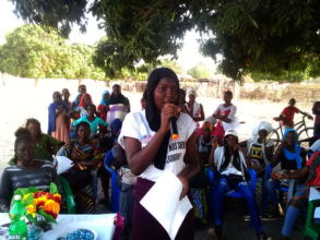 Addressing the community about gender-based violen