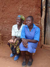 A scholar with her proud mother