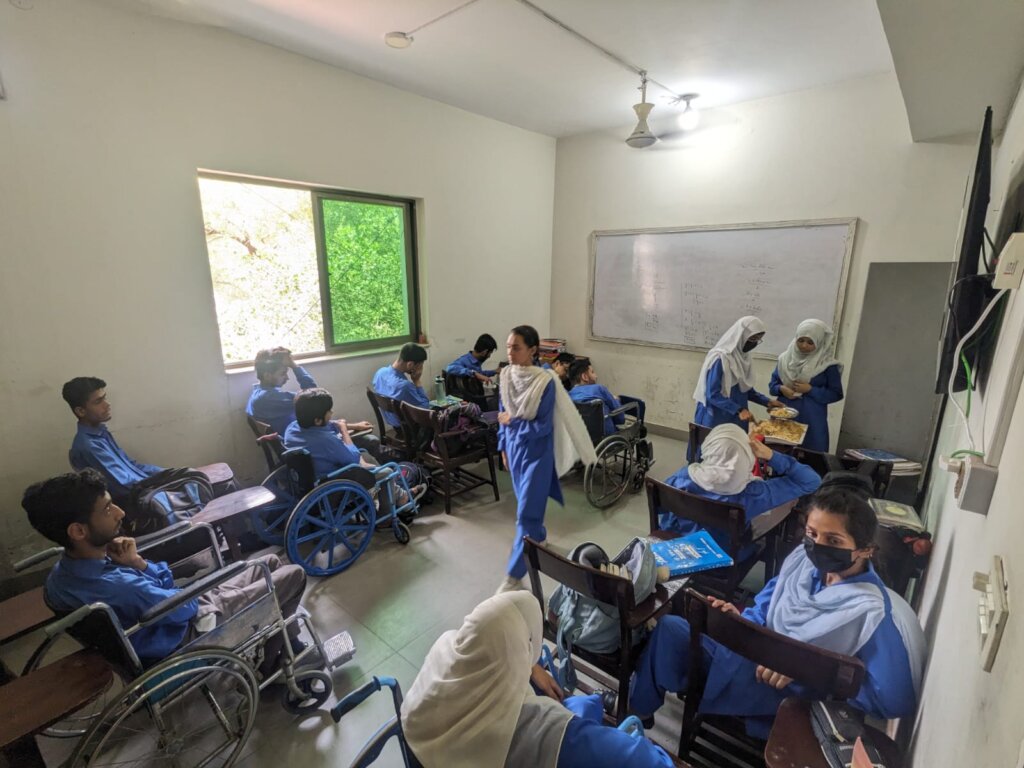 Smart Classes for 200 Differently-Abled Students