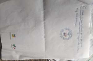 thank you messege from beneficiary