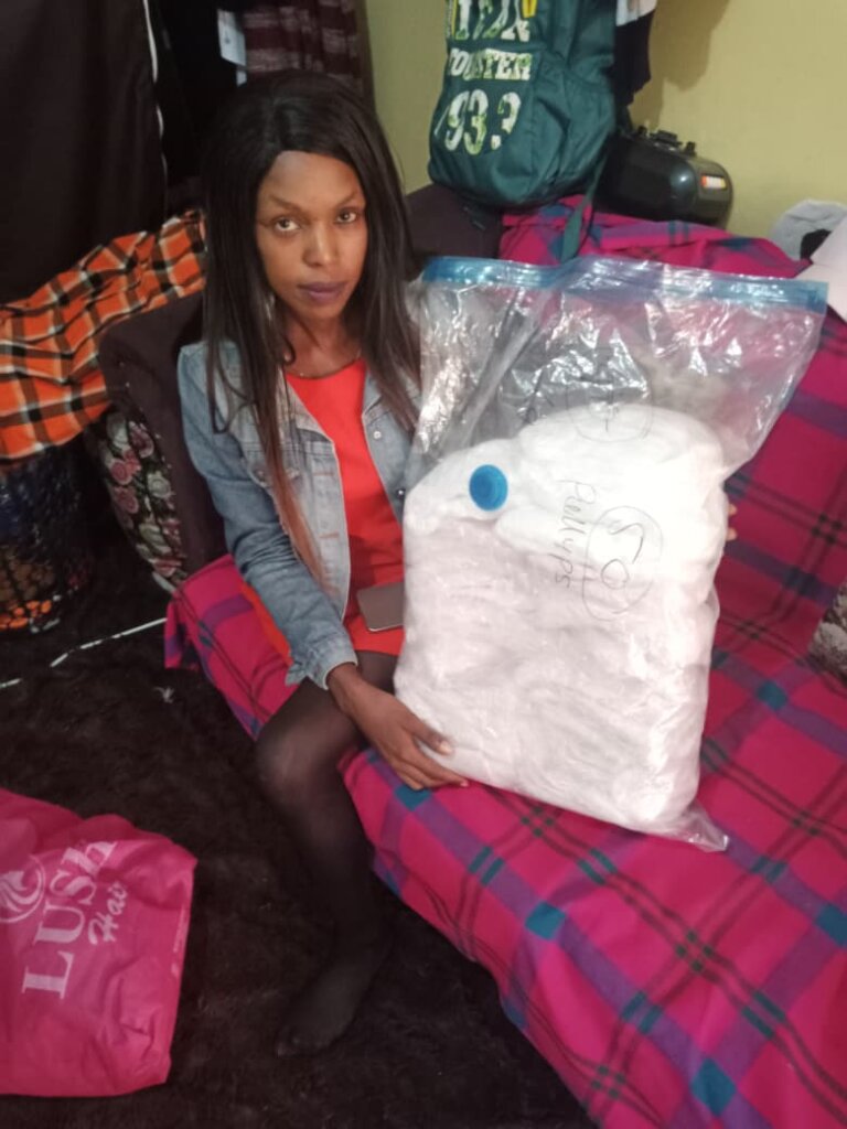 WE GAVE HYGIENE ITEMS TO NEEDY CANCER PATIENTS