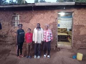 A CERVICAL CANCER PATIENT AND HER FAMILY