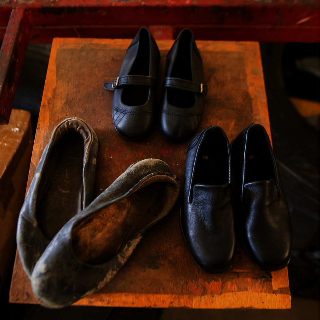 Deux Mains School Shoe Collaboration