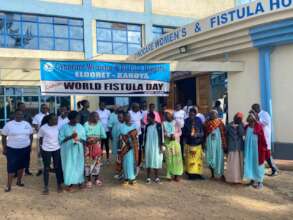 Fistula Patients and Gynocare Team - Fistula Day