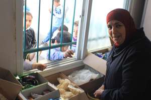 Operating a school canteen serving children snacks