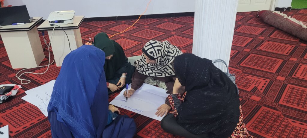 A scene from the Business Training