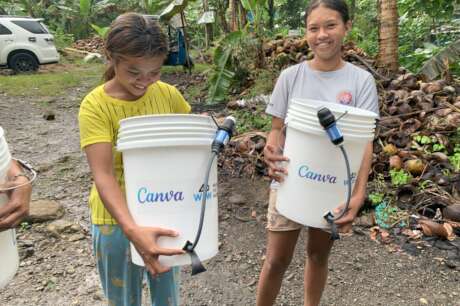 Providing Clean and Safe Water for Poor Families.