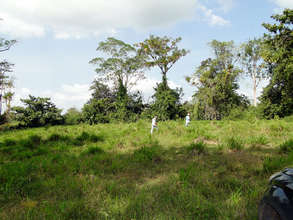 Measuring the area with new landowner