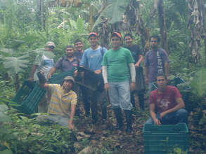 10 man planting team (minus JImmy taking photo)