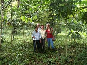 Standing in the shade of Rio Sol Bio Corridor