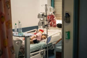 A little patient of the Hospital