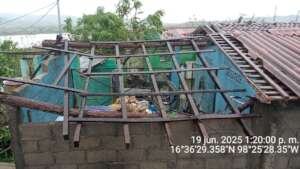 vivienda destechada, Ometepec