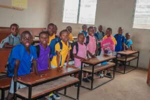 Kids in classroom