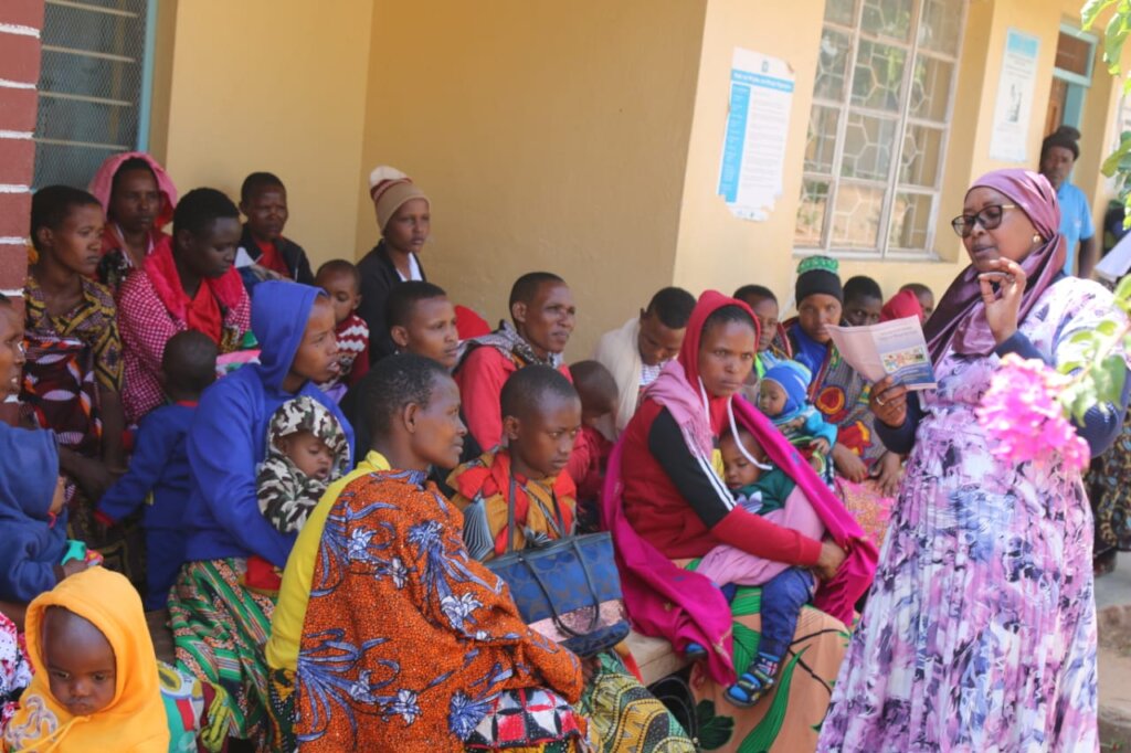 Babati CDO conducted a training session parents