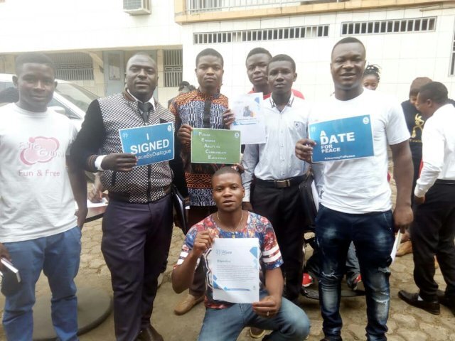 Training Young Peace Ambassadors Youths in Kumba