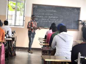 SHUMAKWA class in training