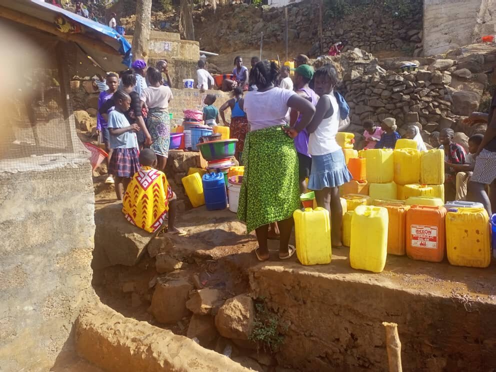 NO TAPS, NO TOILETS, NO CLEAN WATER