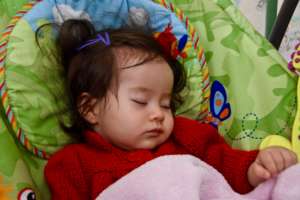 Cesia is now able to rest comfortably.