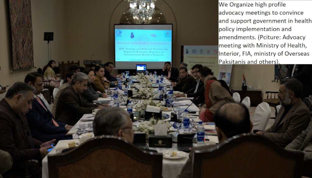 HIV & SRHR Services for Migrants in Pakistan