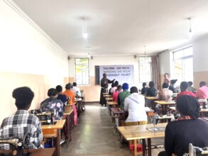 SHUMAKWA tailoring-class for housekeeper Ngulelo