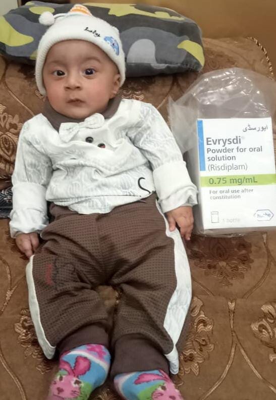 Abdul Moeez Received Life Saving Medicine