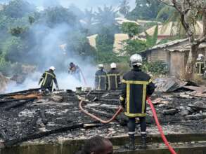 Fire Disaster urgent Relief - Ndiba Street - Kumba