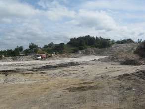 The site of the future Mirebalais Hospital