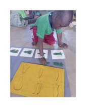East Pokot Boy Learns Shapes