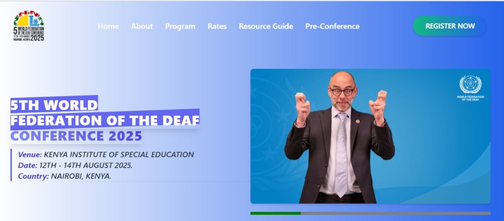 Help DWAF Deaf Voices Reach the Global Stage! WFD